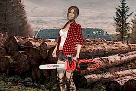 Agromec AG-22ELG Elektrikli Hızarlı Testere