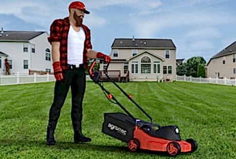 Elektrikli Çim ve Ot biçme Makinesi Agromec AG-12CEM